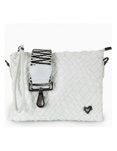 Charlotte Woven Crossbody - Polar White Toutes les collections ici