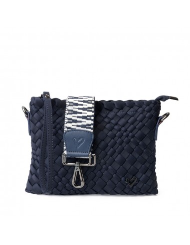 Charlotte Woven Crossbody - Navy 50-70% off 