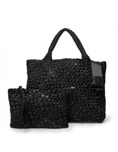 London Large Woven Tote - Nero de France