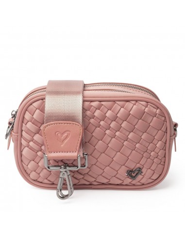 Caledon Woven Crossbody - Rose offre 