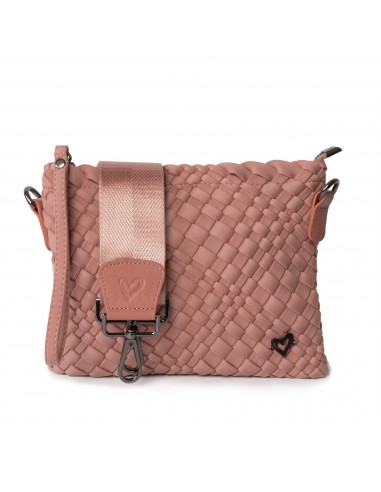 Charlotte Woven Crossbody - Rose hantent personnes