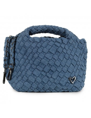 Tiny Mini Woven Tote - Denim Jeans paiement sécurisé