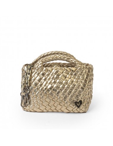 Tiny Mini Woven Tote - Gold (restocks mid Nov) des créatures d'habitude