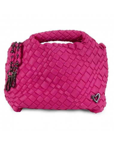 Tiny Mini Woven Tote - Magenta Vous souhaitez 