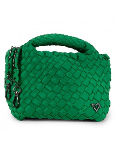 Tiny Mini Woven Tote - Kelly Green livraison gratuite