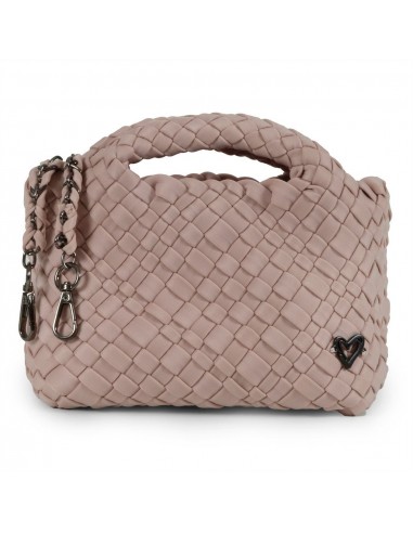 Tiny Mini Woven Tote - Dusty Pink shop