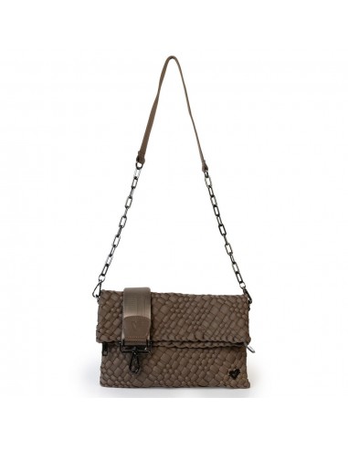 Victoria Hand-woven Convertible Clutch - Buff acheter