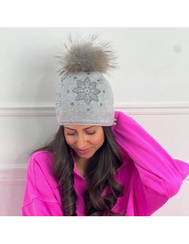 Olivia Snowflake Crystal Hat 2024