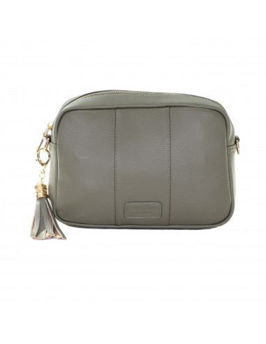 Pom Pom London City Bag Sage Green rembourrage situé sous