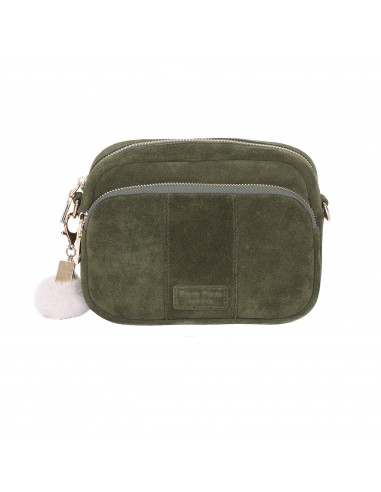 Mayfair Suede Bag Olive Green le concept de la Pate a emporter 