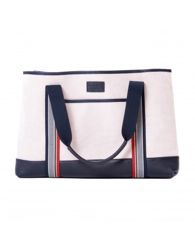 Pom Pom London Padstow Tote Navy Jusqu'à 80% De Réduction