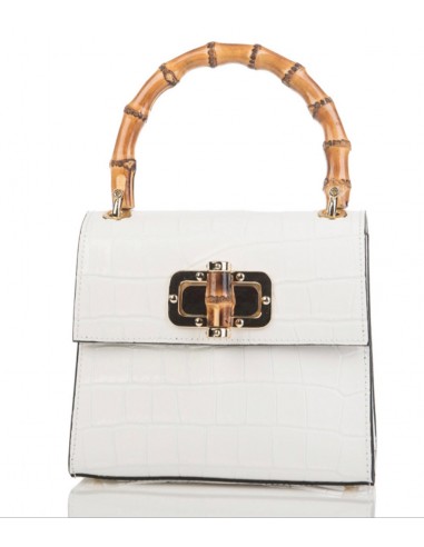 Venezia White Real Leather Bag acheter