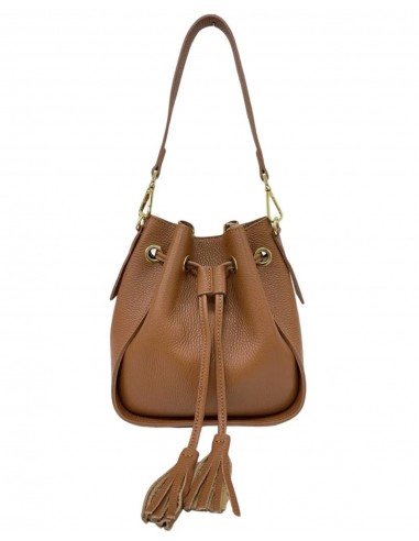 Lily Cognac Leather Hand Bag shop