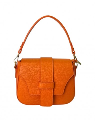 Mimi Orange Leather Crossbody Hand Bag 50-70% off 