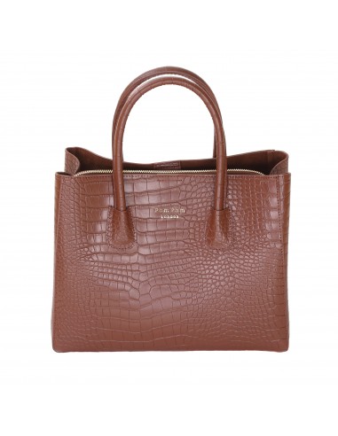 Harrow Croc Bag Chestnut la chaussure